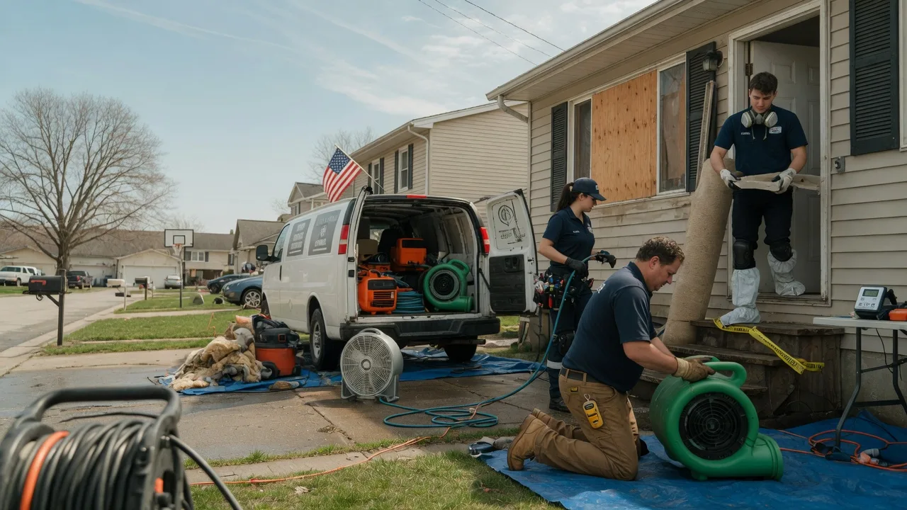 Water Damage Restoration in Mobile, AL near me